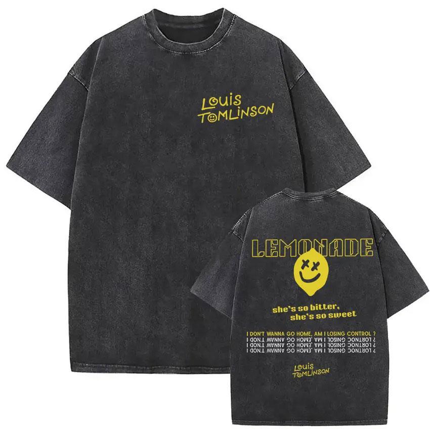 Vintage Louis Tomlinson Lemonade Men Women Fashion Washed Loose T Shirts Hot Sale s Casual Cozy Oversized Teenagers Tee Shirt S
Vintage Louis Tomlinson Lemonade Men Women Fashion Washed Loose T Shirts Hot Sale s Casual Cozy Oversized Teenagers Tee Shirt S