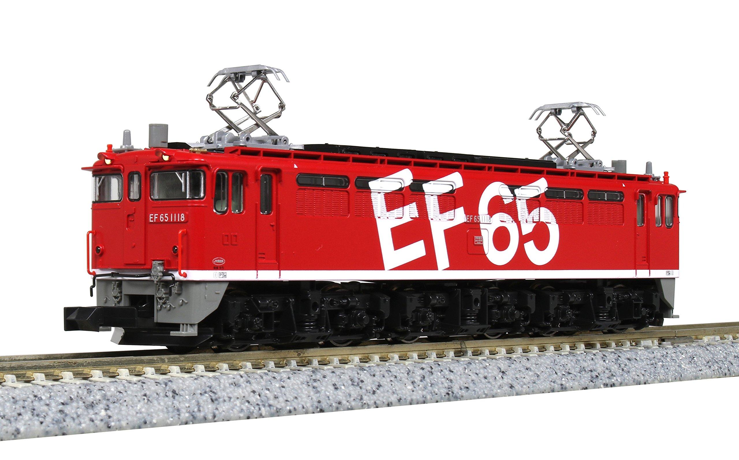 KATO N Gauge EF65 1118 Rainbow Painted Electric Locomotive 3061-3
KATO N Gauge EF65 1118 Rainbow Painted Electric Locomotive 3061-3