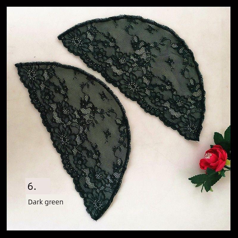 Decorative Arm Cuff Joint Sleeveless Semi-Finished Product Sleeve Black Red Fake Sleeve Lace Stitching Cover Cuff Women Lace Dark green
Decorative Arm Cuff Joint Sleeveless Semi-Finished Product Sleeve Black Red Fake Sleeve Lace Stitching Cover Cuff Women Lace Dark green