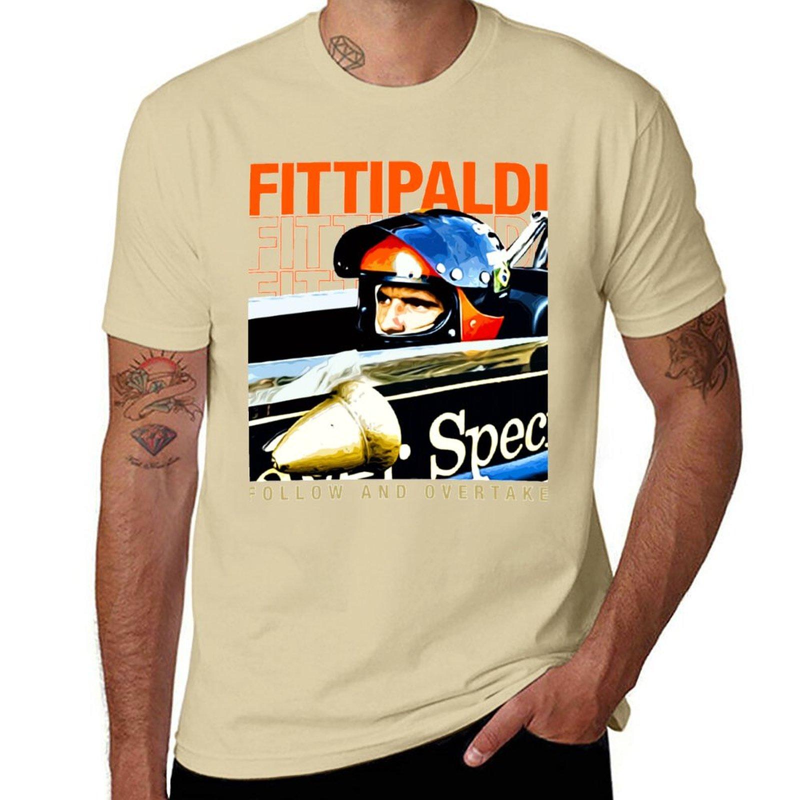 New Emerson Fittipaldi Helmet F1 Champion 1972 1974 T-Shirt New Edition T Shirt Custom T Shirts T-shirt Men L
New Emerson Fittipaldi Helmet F1 Champion 1972 1974 T-Shirt New Edition T Shirt Custom T Shirts T-shirt Men L