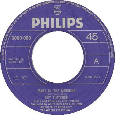 7-дюймовая пластинка ГАЙ ФЛЕТЧЕР - Мэри по утрам 6000020 Philips 1971 Великобритания Рок Б/у
7-дюймовая пластинка ГАЙ ФЛЕТЧЕР - Мэри по утрам 6000020 Philips 1971 Великобритания Рок Б/у