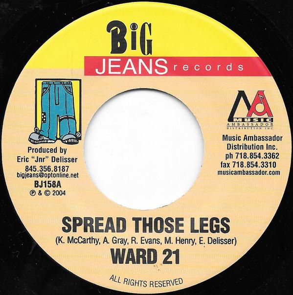 7inch Record WARD 21 / MR. PEPPA - Spread Those Legs / Model Gal BJ158 Big Jeans Recor 2004 Jamaica Reggae, Ska & Dub Used
7inch Record WARD 21 / MR. PEPPA - Spread Those Legs / Model Gal BJ158 Big Jeans Recor 2004 Jamaica Reggae, Ska & Dub Used