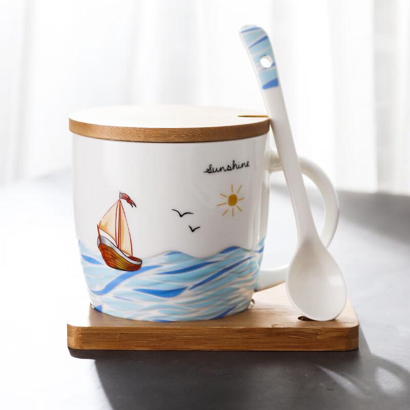 Shangqi Sailboat Ceramic Mug Set
Shangqi Sailboat Ceramic Mug Set