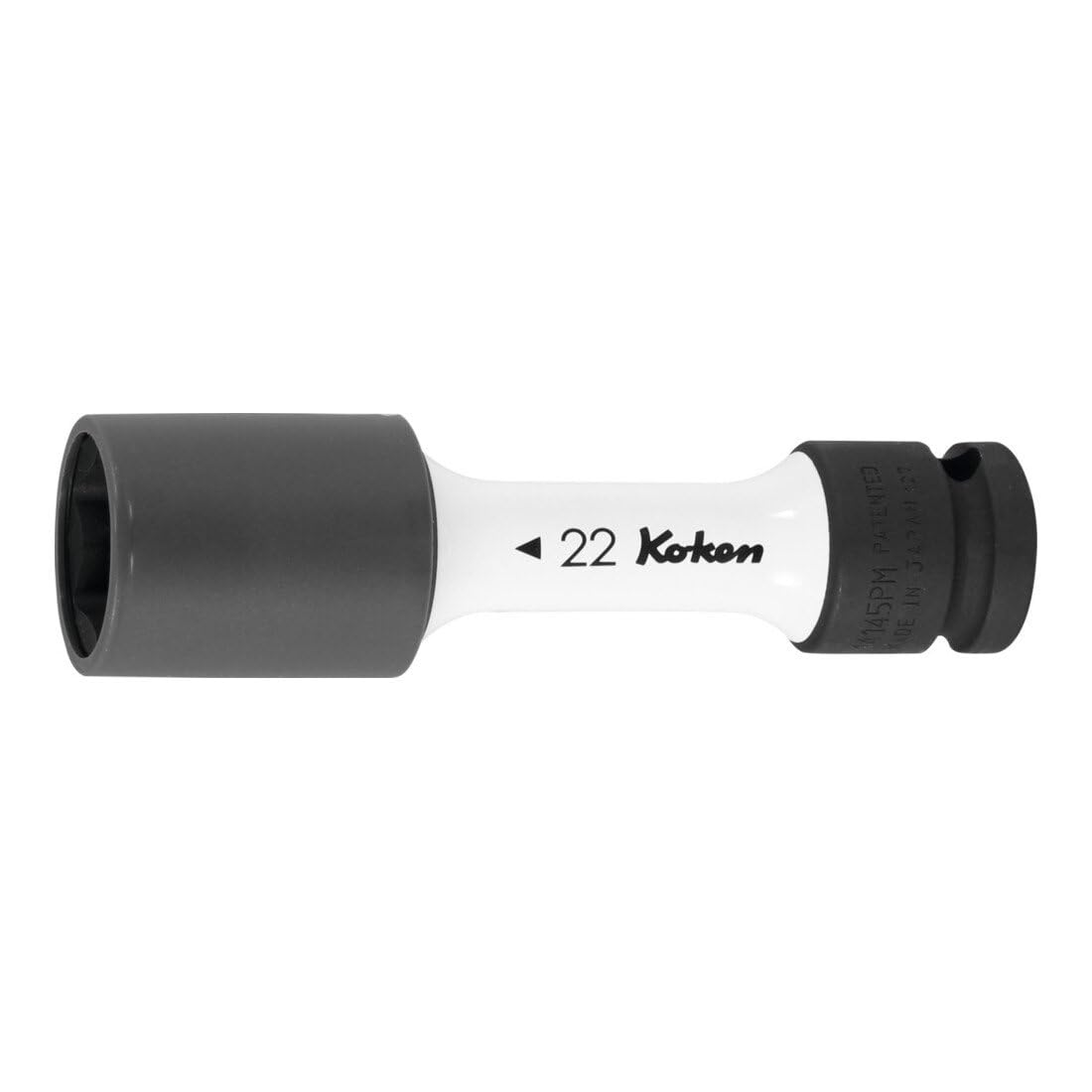 Yamashita Industrial Research Institute Koken 1/2 (12.7mm) Square Impact Wheel Nut Socket (Thin Wall), Overall Length 110mm, 17mm, 14145PM.110-17
Yamashita Industrial Research Institute Koken 1/2 (12.7mm) Square Impact Wheel Nut Socket (Thin Wall), Overall Length 110mm, 17mm, 14145PM.110-17