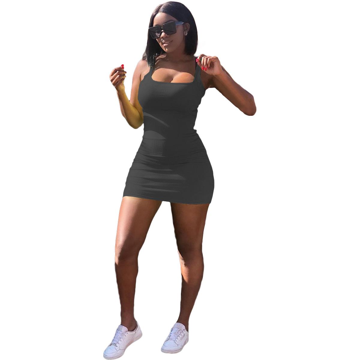 Женское однотонное платье-комбинезон с подтяжками и U-образным вырезом в европейском и американском стиле Medium
Женское однотонное платье-комбинезон с подтяжками и U-образным вырезом в европейском и американском стиле Medium