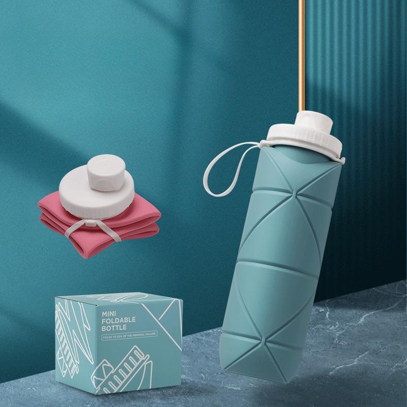 Outdoor Sports Kettle Creative Silicone Folding Water Cup With Straw Portable Travel Telescopic Cup
Outdoor Sports Kettle Creative Silicone Folding Water Cup With Straw Portable Travel Telescopic Cup