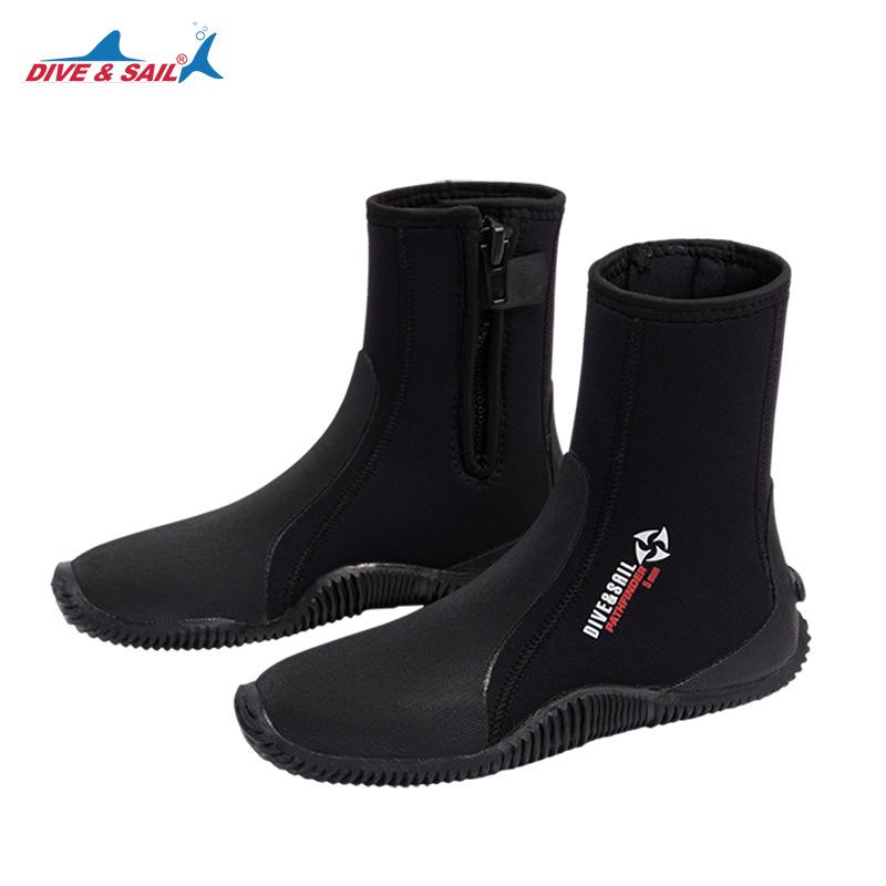 DIVE&SAIL 5MM Neoprene Diving Boots for Surfing, Sailing & Rafting Size 6 (37/38) чёрный
DIVE&SAIL 5MM Neoprene Diving Boots for Surfing, Sailing & Rafting Size 6 (37/38) чёрный