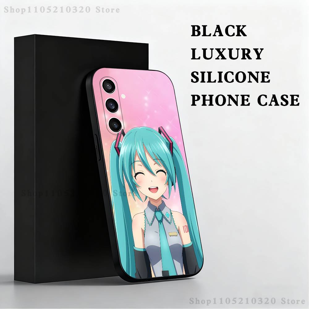 Cartoon Cute H-Hatsune M-Miku Phone Case For Samsung S 25,24,23,22,30,21,10,9,Ultra,Plus,Lite,FE,4,5 G Black Soft Case SamsungS23plus 5G
Cartoon Cute H-Hatsune M-Miku Phone Case For Samsung S 25,24,23,22,30,21,10,9,Ultra,Plus,Lite,FE,4,5 G Black Soft Case SamsungS23plus 5G