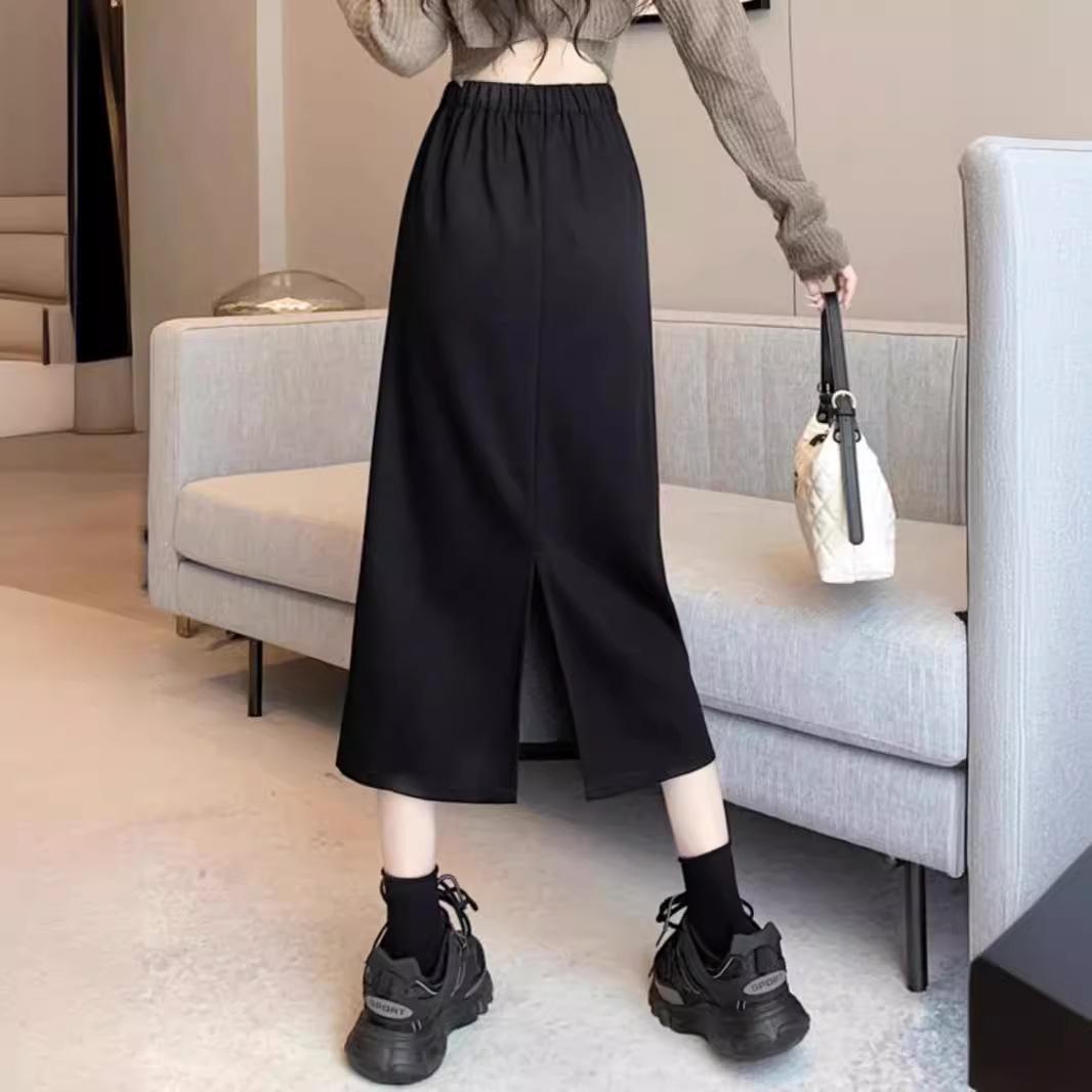 Women s Black Corduroy Midi Skirt with Back Slit - Bodycon A-Line Korean Style Skirt 3XL
Women s Black Corduroy Midi Skirt with Back Slit - Bodycon A-Line Korean Style Skirt 3XL