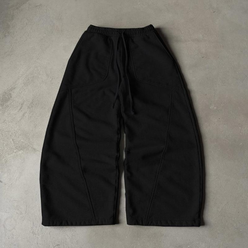 Європейські та американські повсякденні широкі штани з еластичним поясом та мотузкою XL чорний
Європейські та американські повсякденні широкі штани з еластичним поясом та мотузкою XL чорний