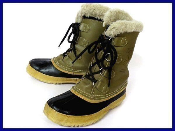 Canada Sorel Heavy Leather Snow Boots 23.0 Brown(USED)
Canada Sorel Heavy Leather Snow Boots 23.0 Brown(USED)