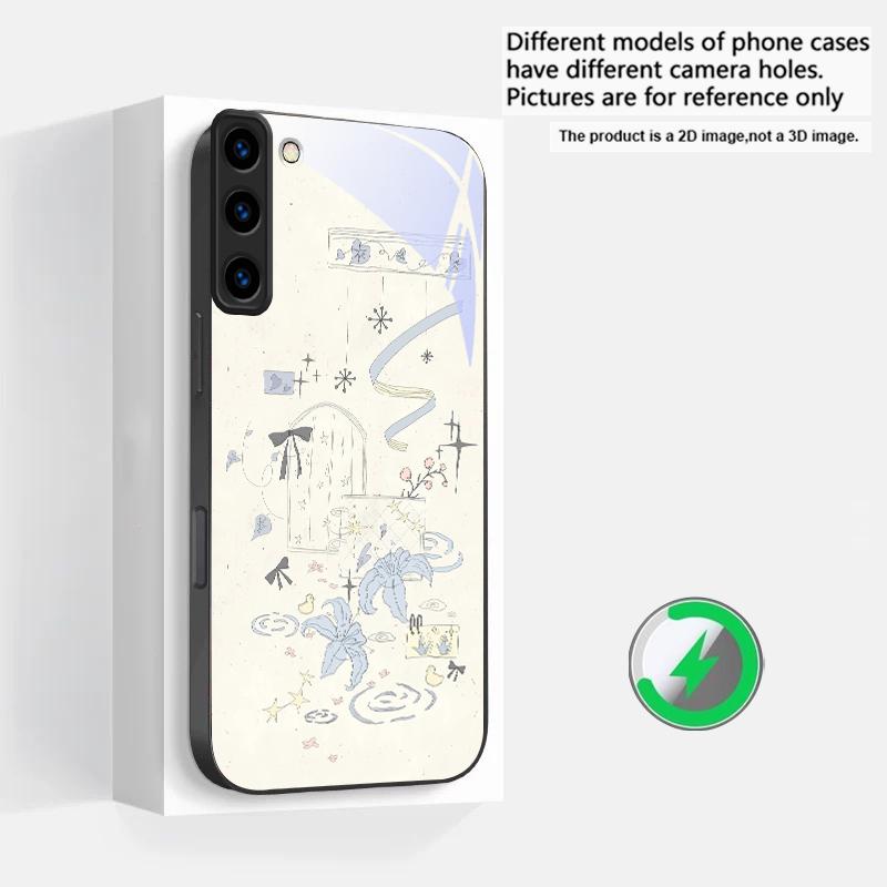 Fresh and healing breeze Suitable For Samsung Galaxy S25 Ultra S20 FE S21 S22+ S23 Plus S24 S26 Edge magnetism Glass Phone Casee Galaxy S23 Ultra
Fresh and healing breeze Suitable For Samsung Galaxy S25 Ultra S20 FE S21 S22+ S23 Plus S24 S26 Edge magnetism Glass Phone Casee Galaxy S23 Ultra