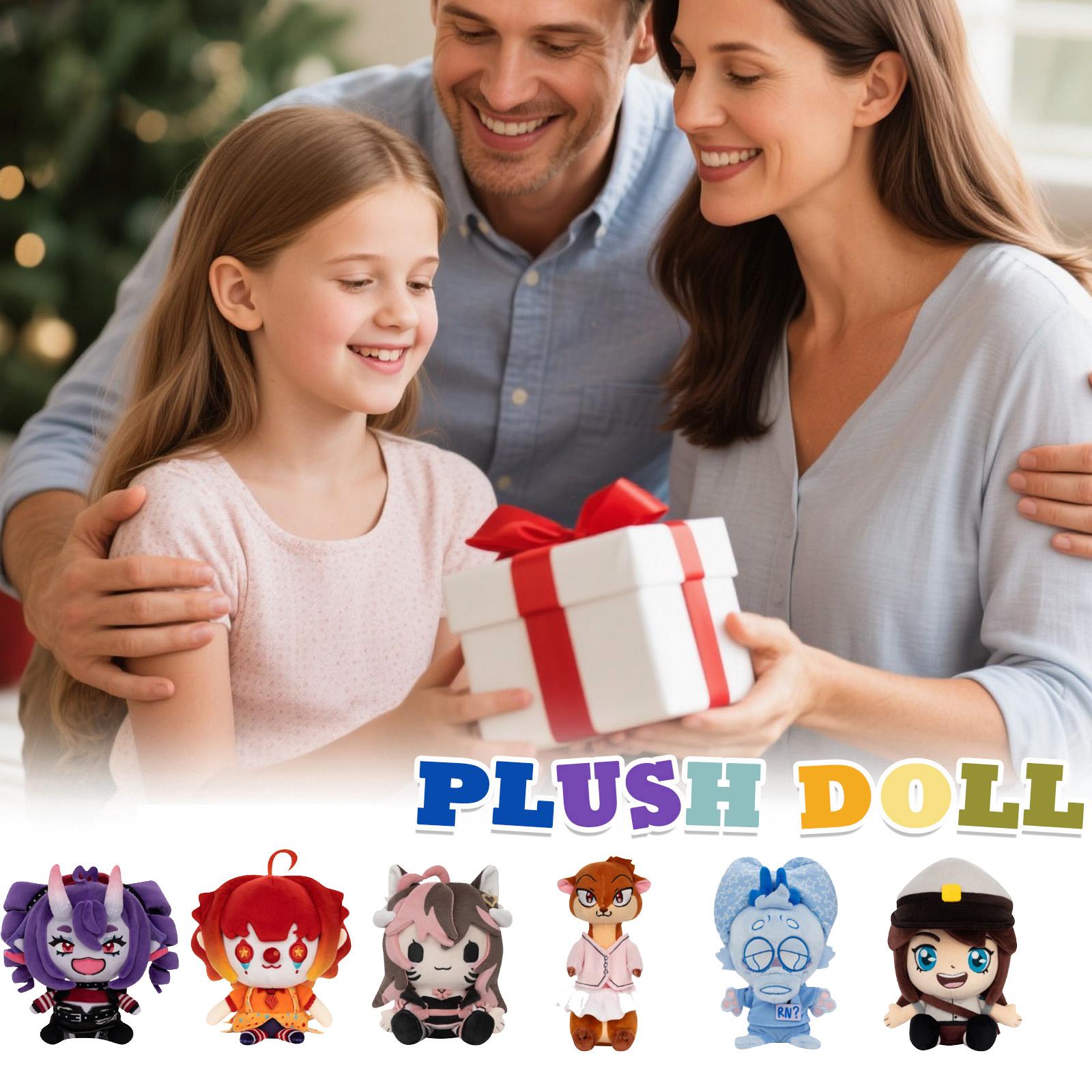 Плюшевая кукла, Игрушка в подарок, Мультфильм, Детская тряпичная кукла, Детская подарочная подушка One Size