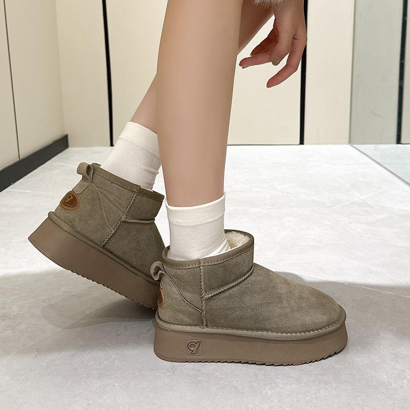 Зимние ботинки для женщин, коровья замша, толстая хлопковая подошва, теплые ботинки, универсальная хлопковая обувь, осенне-зимняя, с интегрированным мехом, косой носок 38 дубильная кора
Зимние ботинки для женщин, коровья замша, толстая хлопковая подошва, теплые ботинки, универсальная хлопковая обувь, осенне-зимняя, с интегрированным мехом, косой носок 38 дубильная кора