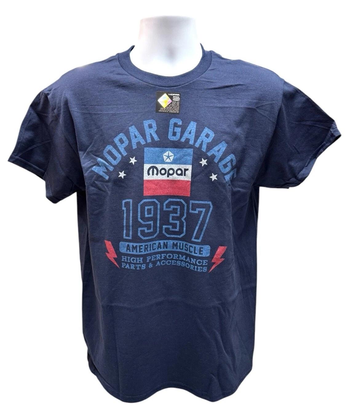 Navy Blue 1937 MOPAR Garage Parts & Accessories T-Shirt (Licensed) 3XL
Navy Blue 1937 MOPAR Garage Parts & Accessories T-Shirt (Licensed) 3XL