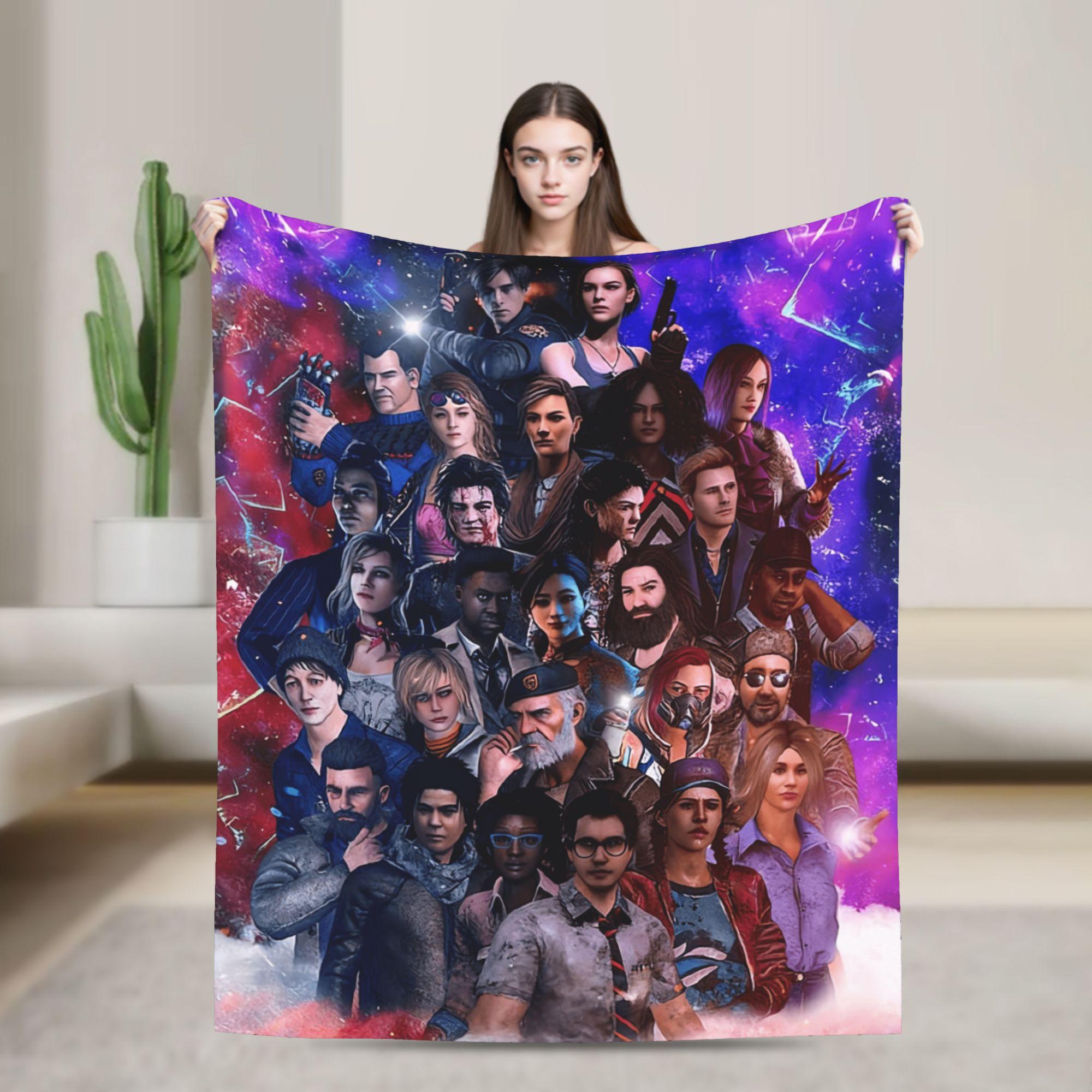 Dead by Daylights Art Plush Blanket Child Flannel Throw Super Warm Custom Quality For Home Decor Couch Bedspread Present 75x90cm
Dead by Daylights Art Plush Blanket Child Flannel Throw Super Warm Custom Quality For Home Decor Couch Bedspread Present 75x90cm