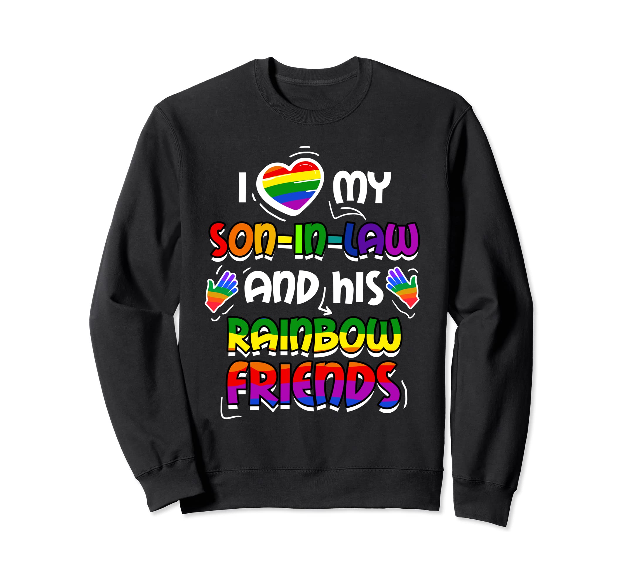 I Love My Son In Law and His Rainbow Friends LGBT Support Trainer - чорний
I Love My Son In Law and His Rainbow Friends LGBT Support Trainer - чорний