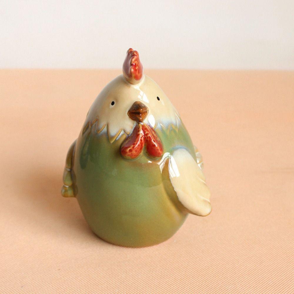 Creative Piggy Coin Bank Chicken Shaped Cute Money Box Ceramic Piggy Bank Home Decoration Rooster
Creative Piggy Coin Bank Chicken Shaped Cute Money Box Ceramic Piggy Bank Home Decoration Rooster