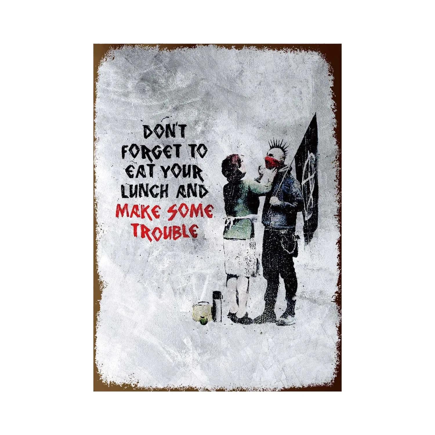 Banksy Графіті Мистецтво Металева Бляшана Табличка Постер Вуличний Настінний Живопис Любов Маленький Хлопчик Постер Вітальня Коридор Бар Домашній Декор 20x30
Banksy Графіті Мистецтво Металева Бляшана Табличка Постер Вуличний Настінний Живопис Любов Маленький Хлопчик Постер Вітальня Коридор Бар Домашній Декор 20x30