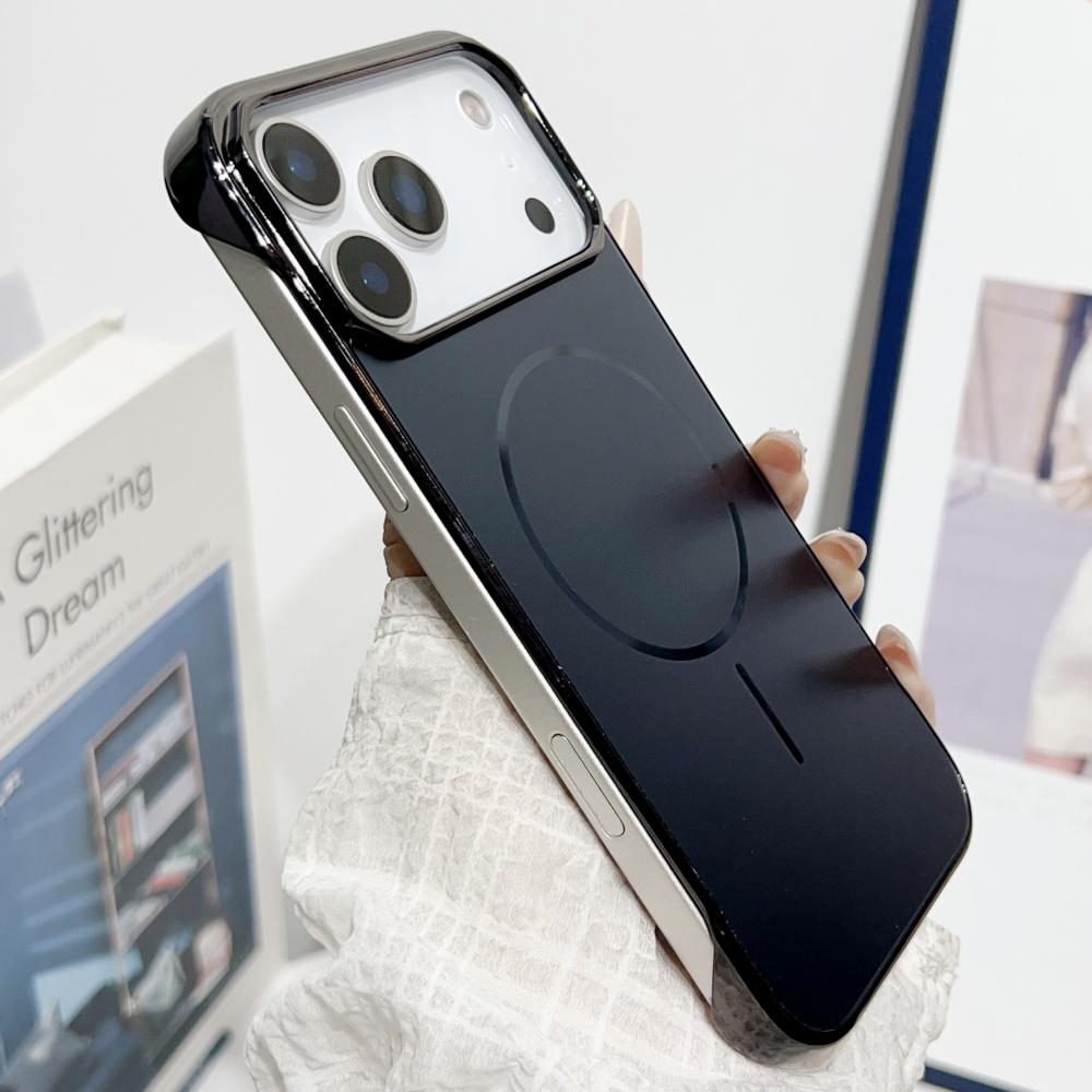 Luxury Metalic ForMagsafe Case foriPhone 17 Air 16 15 14 Pro Max Plus 13 12 16E SE4 17Pro Magnetic Plating Frameless Cover iPhone Air чёрный
Luxury Metalic ForMagsafe Case foriPhone 17 Air 16 15 14 Pro Max Plus 13 12 16E SE4 17Pro Magnetic Plating Frameless Cover iPhone Air чёрный