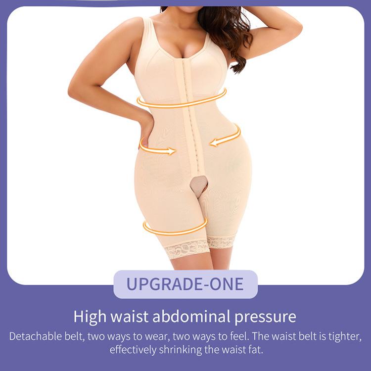 High Waist 3 Rows Hooks Full Body Shaper, Tummy Control Waist Slimming Bodysuit S
High Waist 3 Rows Hooks Full Body Shaper, Tummy Control Waist Slimming Bodysuit S