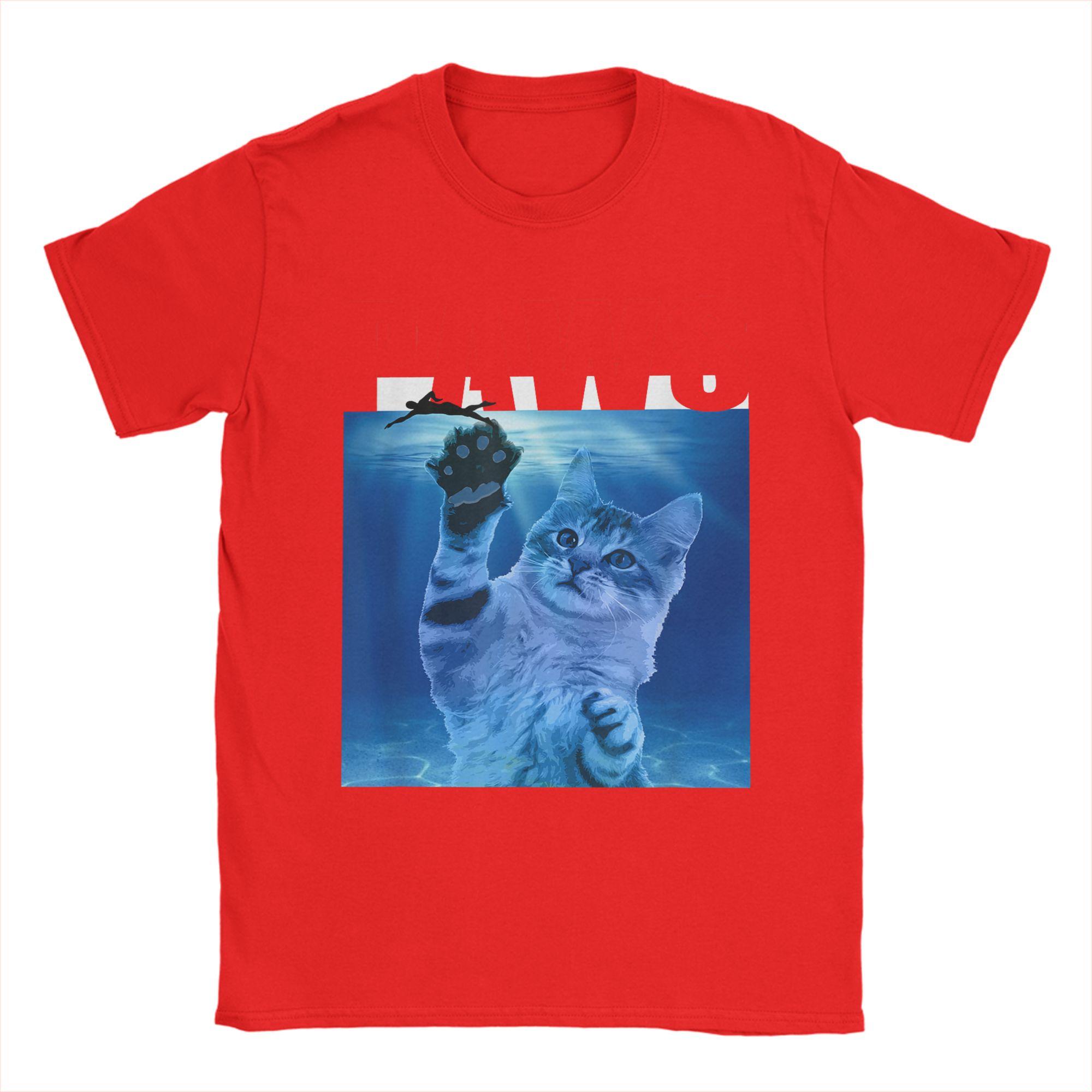 PAWS Funny Cat Parody For Shark And Cat Lovers TShirt Beach Y2K TShirts Cotton Tshirt For Men ShortSleeved Casual Tees S
PAWS Funny Cat Parody For Shark And Cat Lovers TShirt Beach Y2K TShirts Cotton Tshirt For Men ShortSleeved Casual Tees S
