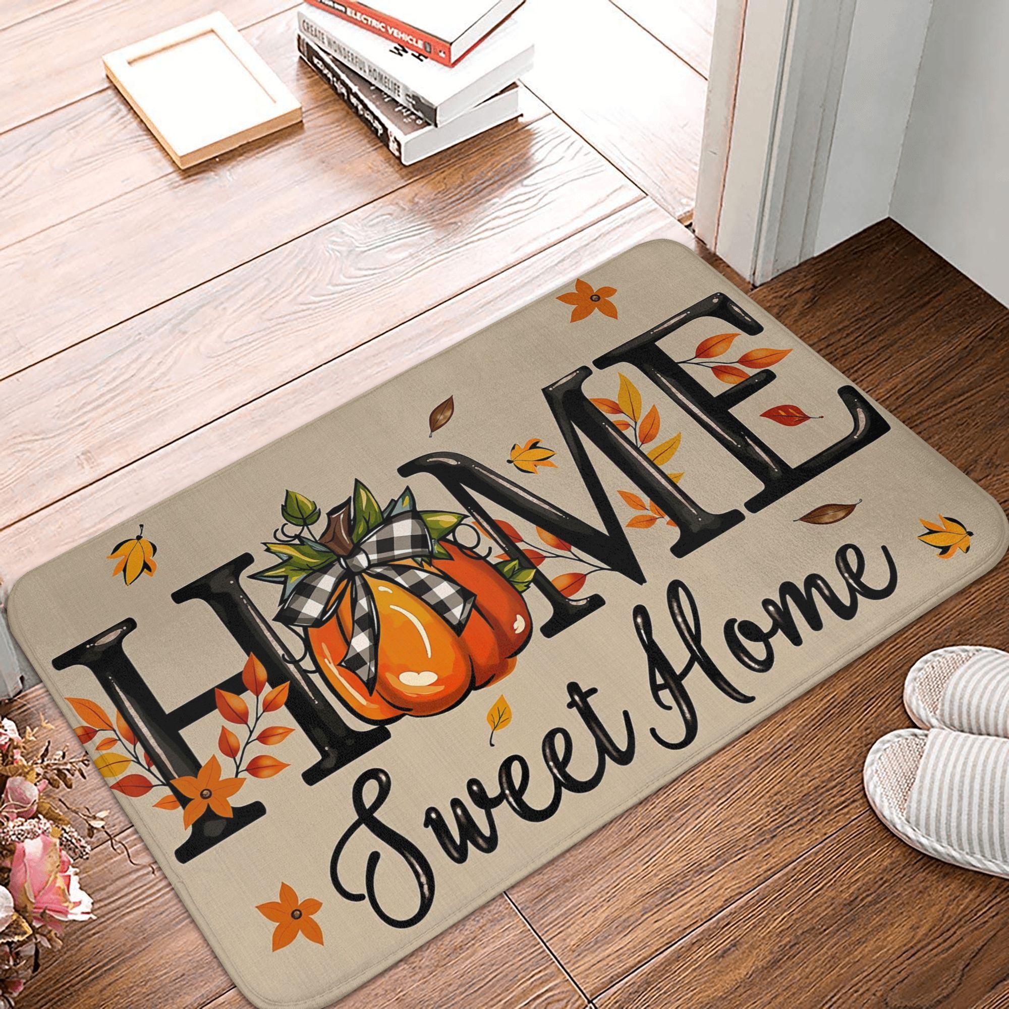 Hello Pumpkin Welcome Doormat Anti-Slip Entrance Kitchen Bath Door Floor Mats Living Room Carpet Rug 40x60cm
Hello Pumpkin Welcome Doormat Anti-Slip Entrance Kitchen Bath Door Floor Mats Living Room Carpet Rug 40x60cm
