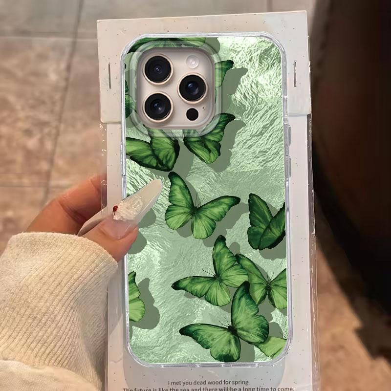 Case For IPhone 16 15 13 Plus Pro Max 7 14 Pro 5G Phone Cover Green Black Butterfly Gradient Pattern For IPhone 16e Luxury Bags iPhone 16 білий
Case For IPhone 16 15 13 Plus Pro Max 7 14 Pro 5G Phone Cover Green Black Butterfly Gradient Pattern For IPhone 16e Luxury Bags iPhone 16 білий