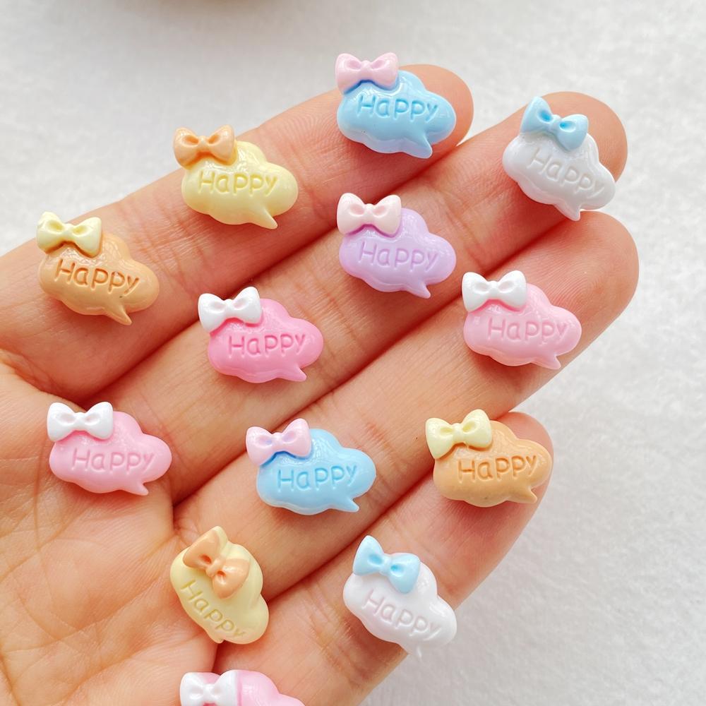 30Pcs Cute Mini Cartoon Colorful Bow Cloud Nail Art Resin Designer Charms DIY Craft For Nail 3D Decorations Jewelry
30Pcs Cute Mini Cartoon Colorful Bow Cloud Nail Art Resin Designer Charms DIY Craft For Nail 3D Decorations Jewelry