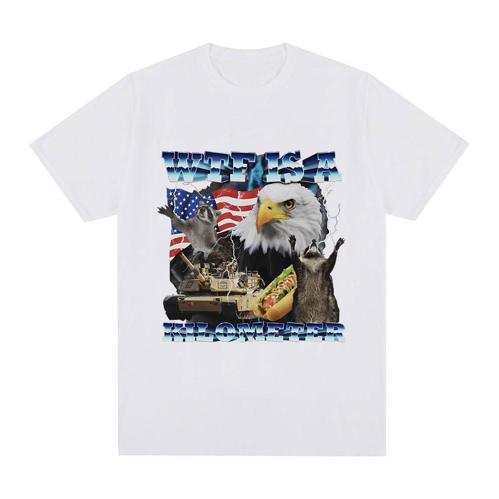 Wtf Is A Kilometer Raccoon Opossums Meme Graphic T Shirt Men Fashion Tshirts Casual Cotton Short Sleeve Oversized T Shirts S
Wtf Is A Kilometer Raccoon Opossums Meme Graphic T Shirt Men Fashion Tshirts Casual Cotton Short Sleeve Oversized T Shirts S