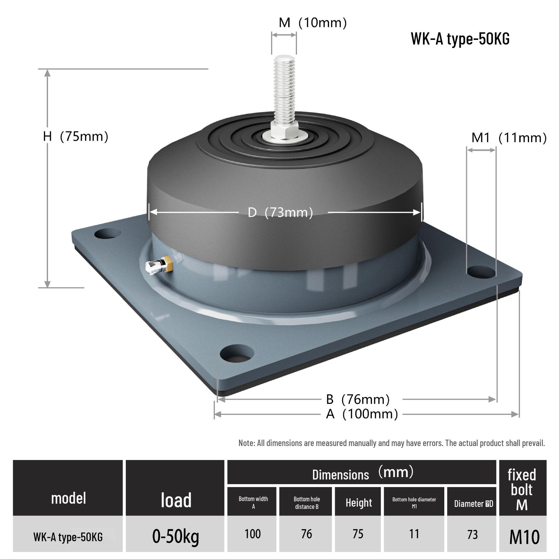 Punch Press Vibration Damper & Die Cutting Machine Isolator Pad for Mechanical Equipment, Water Pump, & Fan
Punch Press Vibration Damper & Die Cutting Machine Isolator Pad for Mechanical Equipment, Water Pump, & Fan