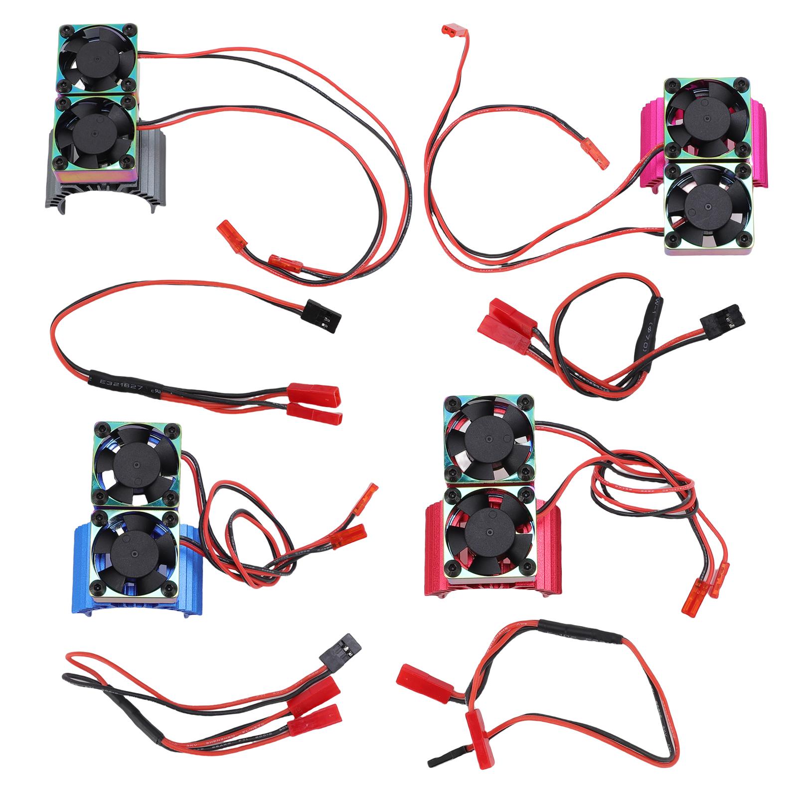 RC Car Motor Double Cooling Fan Heatsink 36mm Replacement for 380 540 550 3650 3660 3674 Motor DC 7V Pink Colourful
RC Car Motor Double Cooling Fan Heatsink 36mm Replacement for 380 540 550 3650 3660 3674 Motor DC 7V Pink Colourful