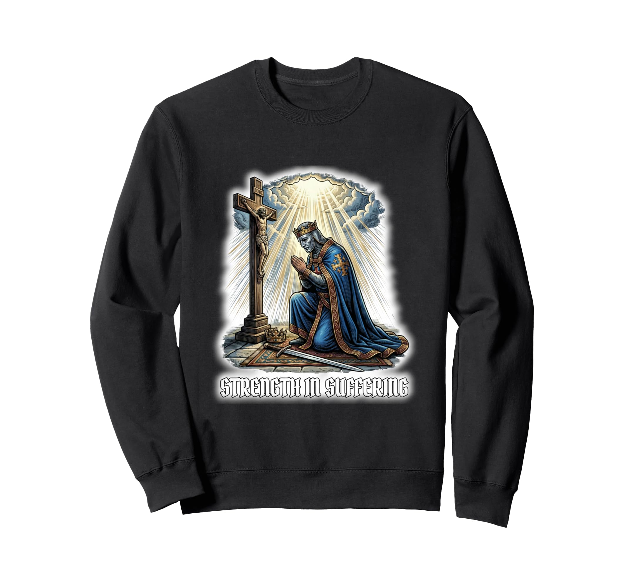 King Baldwin IV Jerusalem Cross Catholic Sweatshirt
King Baldwin IV Jerusalem Cross Catholic Sweatshirt