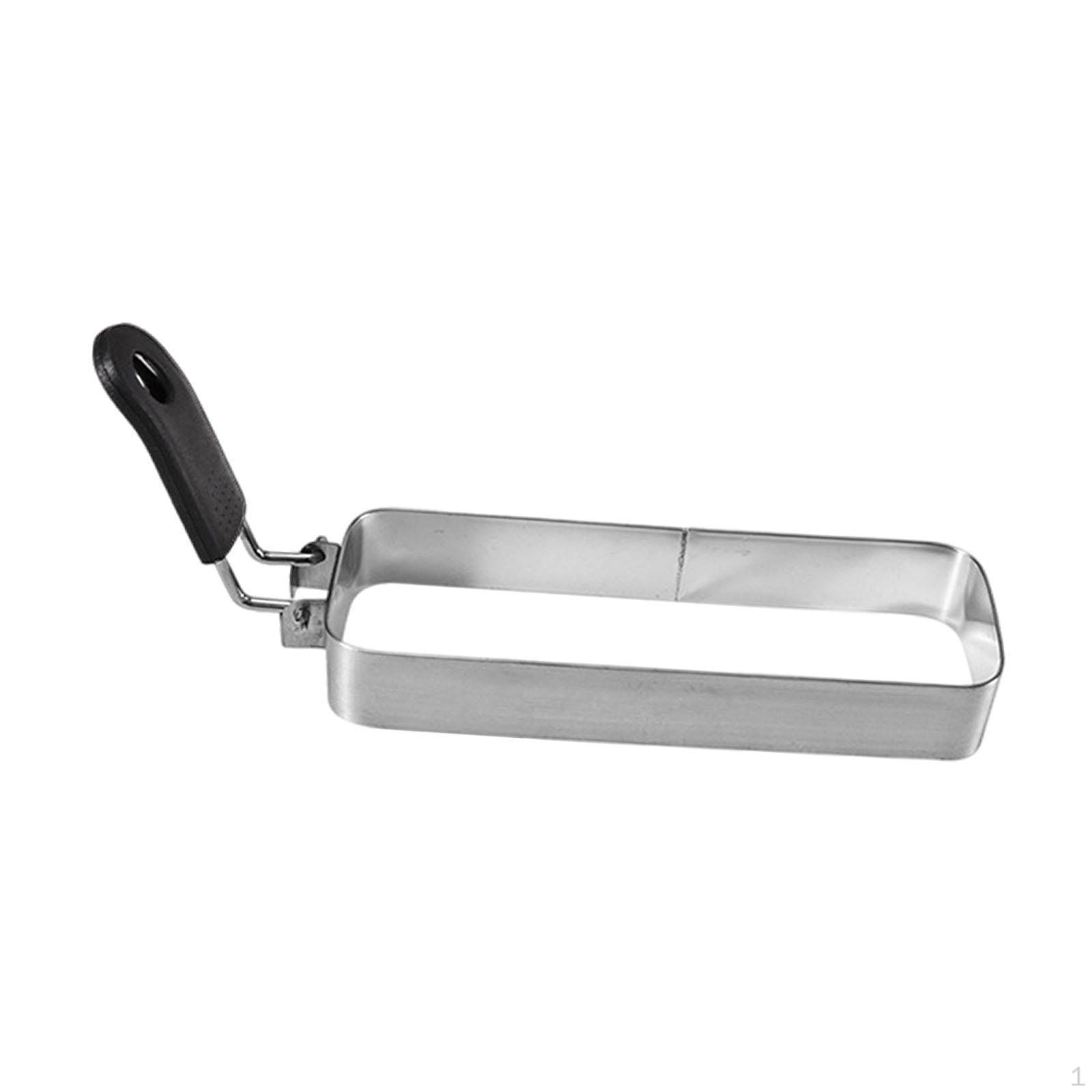 304 Stainless Steel Griddle for Breakfast Eggs, Sandwiches, Crumpets And Pancakes 11X3.5CM
304 Stainless Steel Griddle for Breakfast Eggs, Sandwiches, Crumpets And Pancakes 11X3.5CM