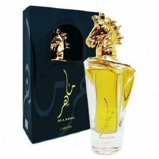 Lattafa Maahir Eau De Parfum for unisex 100ml
Lattafa Maahir Eau De Parfum for unisex 100ml