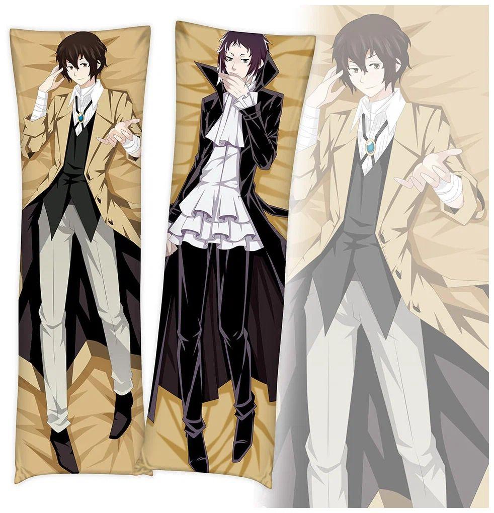 Аниме Bungo Stray Dogs Dazai Osamu Dakimakura, обнимающая наволочка для тела, домашнее постельное белье, наволочка, персиковая кожа 40x120cm
Аниме Bungo Stray Dogs Dazai Osamu Dakimakura, обнимающая наволочка для тела, домашнее постельное белье, наволочка, персиковая кожа 40x120cm