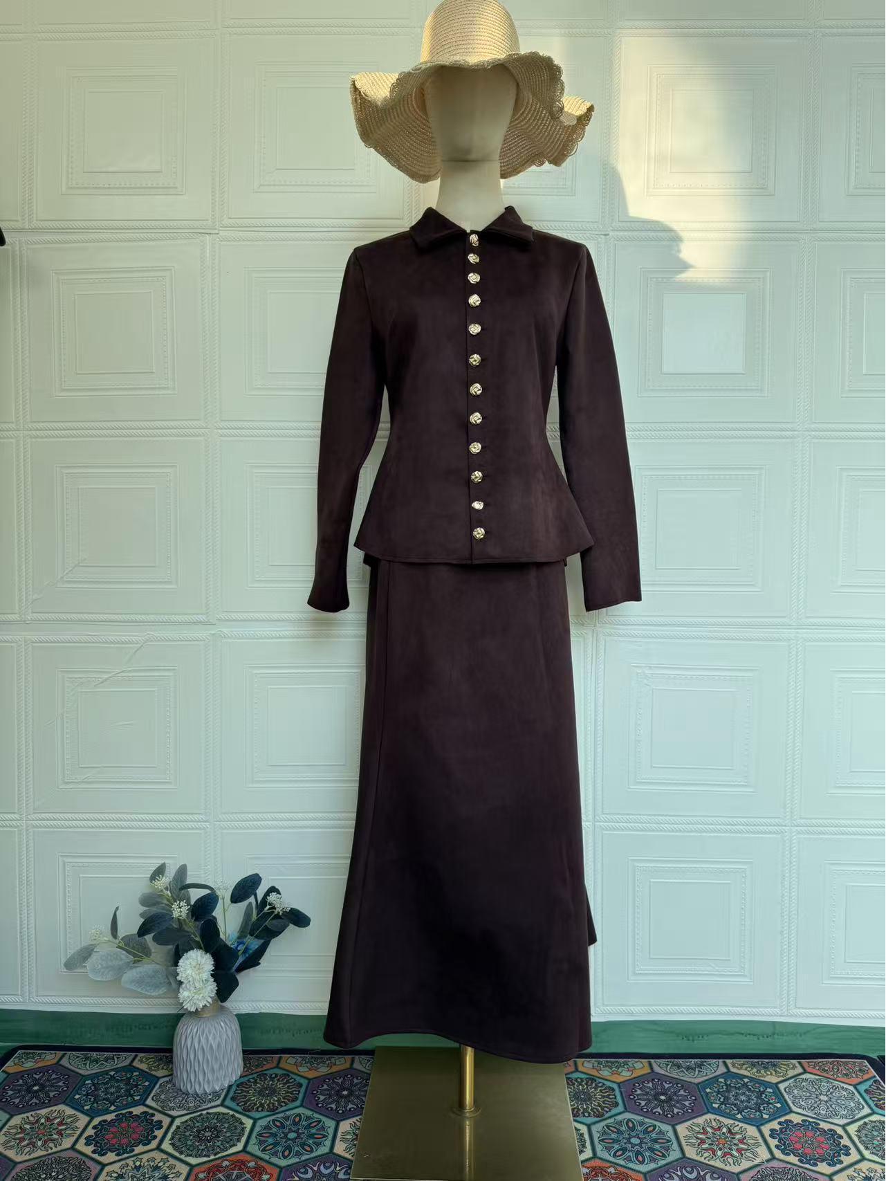 Elegant Intellectual European Long Sleeve Dress Set - Autumn 2025 New Style Large
Elegant Intellectual European Long Sleeve Dress Set - Autumn 2025 New Style Large