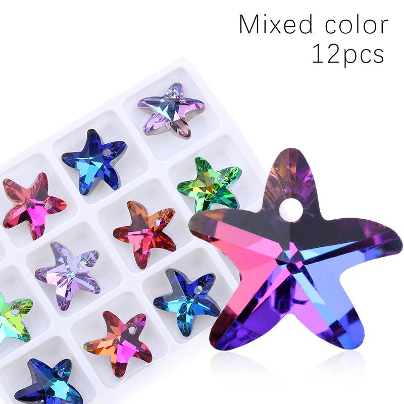 14mm Mixed Color Heart Shape Pendant Glass Beads Gems Starfish butterfly charms for Women Jewelry Making Earring Necklace DIY
14mm Mixed Color Heart Shape Pendant Glass Beads Gems Starfish butterfly charms for Women Jewelry Making Earring Necklace DIY
