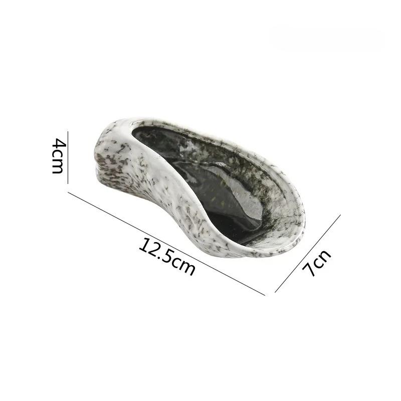 Retro Japanese Oyster Shaped Ceramic Plate Sushi Plate Dessert Creativity Plate Seasoning Plates Cuisine Ceramic Tableware Gifts
Retro Japanese Oyster Shaped Ceramic Plate Sushi Plate Dessert Creativity Plate Seasoning Plates Cuisine Ceramic Tableware Gifts