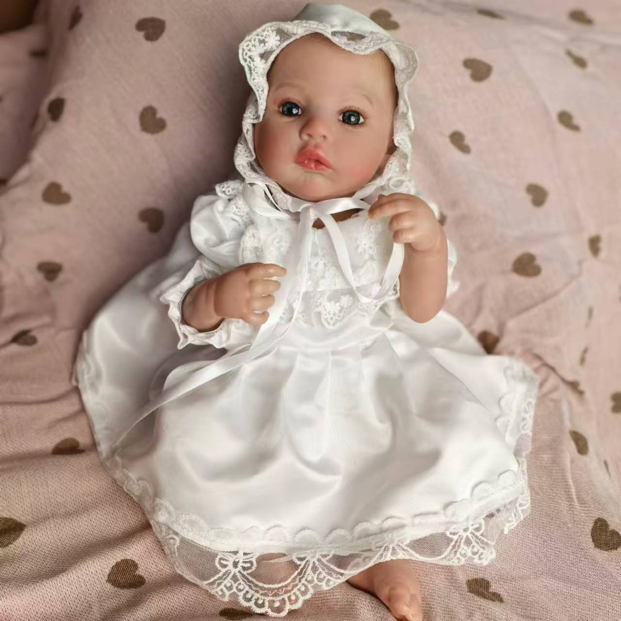 Куклы KEIUMI Reborn Baby Girl 48 см полностью силиконовые виниловые 3D окрашенные кожаные реалистичные новорожденные куклы для детей подарки на день рождения и Рождество 19 inch about 48 cm
Куклы KEIUMI Reborn Baby Girl 48 см полностью силиконовые виниловые 3D окрашенные кожаные реалистичные новорожденные куклы для детей подарки на день рождения и Рождество 19 inch about 48 cm