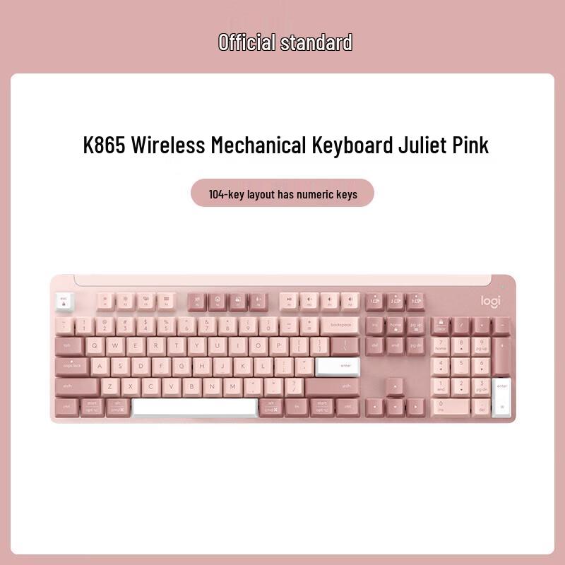 Logitech K865 Full-Size Wireless Mechanical Keyboard
Logitech K865 Full-Size Wireless Mechanical Keyboard