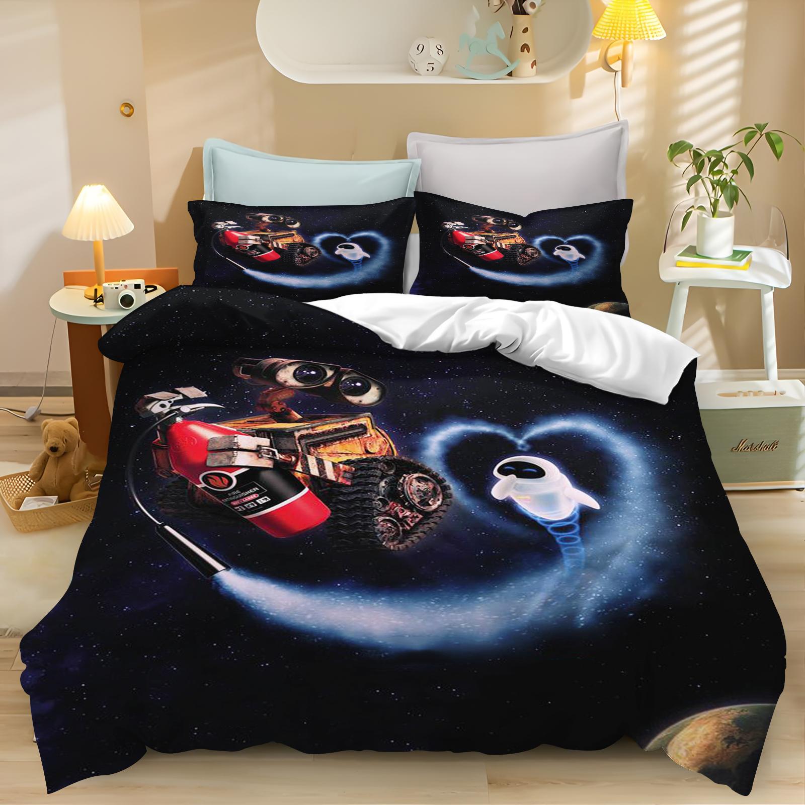 WALL·E Bedding Set Simba Anime and Cartoon 3D Children S Duvet Cover Set King Size Bedroom Comforte Cute Printed 135x200cm
WALL·E Bedding Set Simba Anime and Cartoon 3D Children S Duvet Cover Set King Size Bedroom Comforte Cute Printed 135x200cm