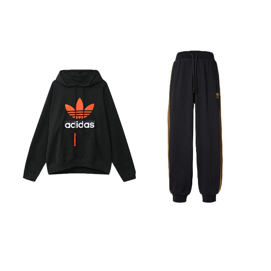 Adidas Color Block Logo Hooded Long Sleeve Color Block Mid Waist Cuffed Pants Casual Sports Suit Men suit Black H09354+-IX4210
Adidas Color Block Logo Hooded Long Sleeve Color Block Mid Waist Cuffed Pants Casual Sports Suit Men suit Black H09354+-IX4210