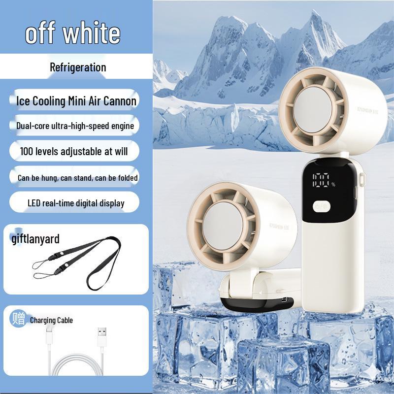 Portable USB Mini Fan with Ice Pack & Digital Display, Dual Batteries for Extended Outdoor Use High-Speed Fan + Foldable Neck Hang + Cooling
Portable USB Mini Fan with Ice Pack & Digital Display, Dual Batteries for Extended Outdoor Use High-Speed Fan + Foldable Neck Hang + Cooling