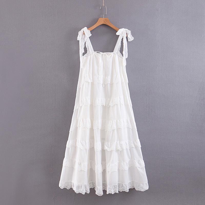 Women s Ruffled Hem Fairy Maxi Dress One Size белый
Women s Ruffled Hem Fairy Maxi Dress One Size белый