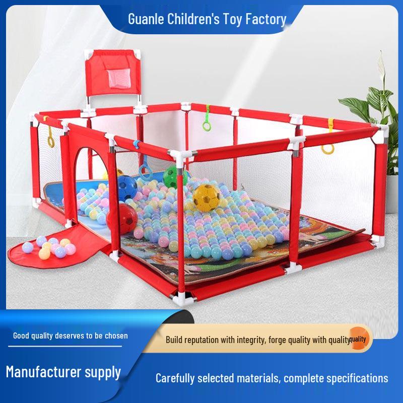 Indoor Baby Playpen with Basketball Hoop and Throwing Area рожевий червоний колір
Indoor Baby Playpen with Basketball Hoop and Throwing Area рожевий червоний колір