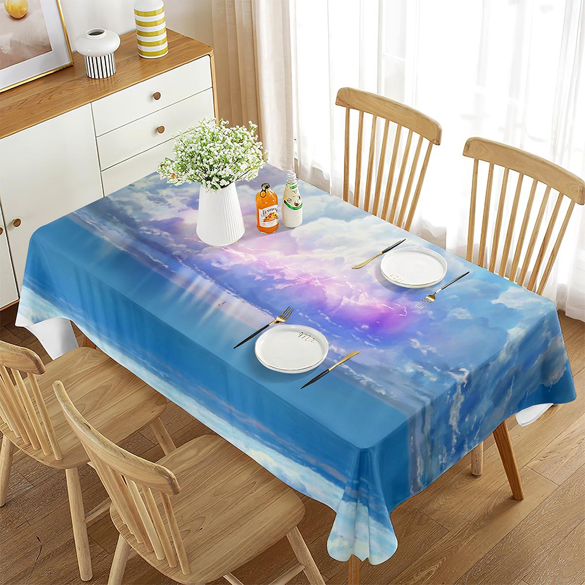 Lpluscape Outdor Tablecloth,Floating Clouds in The Sky on a Suny Day Sumertime Natural Scene Picture Print Picnic Table Cloth 135*200cm Eu-Single
Lpluscape Outdor Tablecloth,Floating Clouds in The Sky on a Suny Day Sumertime Natural Scene Picture Print Picnic Table Cloth 135*200cm Eu-Single