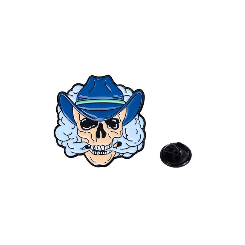 4 Styles Punk Angry Skull Theme Enamel Brooches Fume Skeleton Head Fume Lapel Pins For Bag Hat Clothes Jewelry Accessories
4 Styles Punk Angry Skull Theme Enamel Brooches Fume Skeleton Head Fume Lapel Pins For Bag Hat Clothes Jewelry Accessories