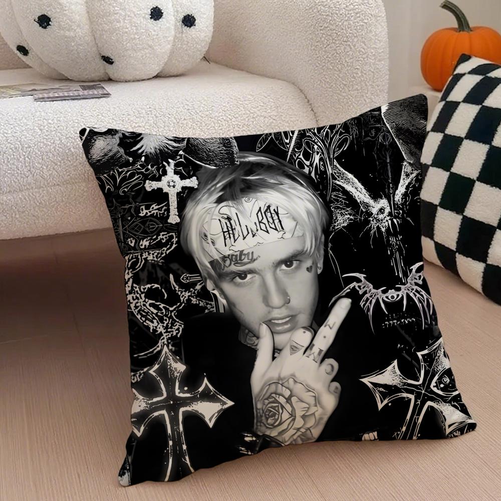 Emotional Rap Singer LLil PPeep Cushion Cover Throw Pillow Cover Hidden Button Durable Polyester Chair Cushion 30X30cm
Emotional Rap Singer LLil PPeep Cushion Cover Throw Pillow Cover Hidden Button Durable Polyester Chair Cushion 30X30cm