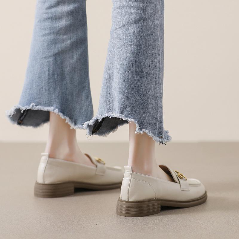 Women s Thick-Soled Round Toe Loafers - Spring & Autumn British Style Slip-On Leather Shoes 38 чёрный
Women s Thick-Soled Round Toe Loafers - Spring & Autumn British Style Slip-On Leather Shoes 38 чёрный